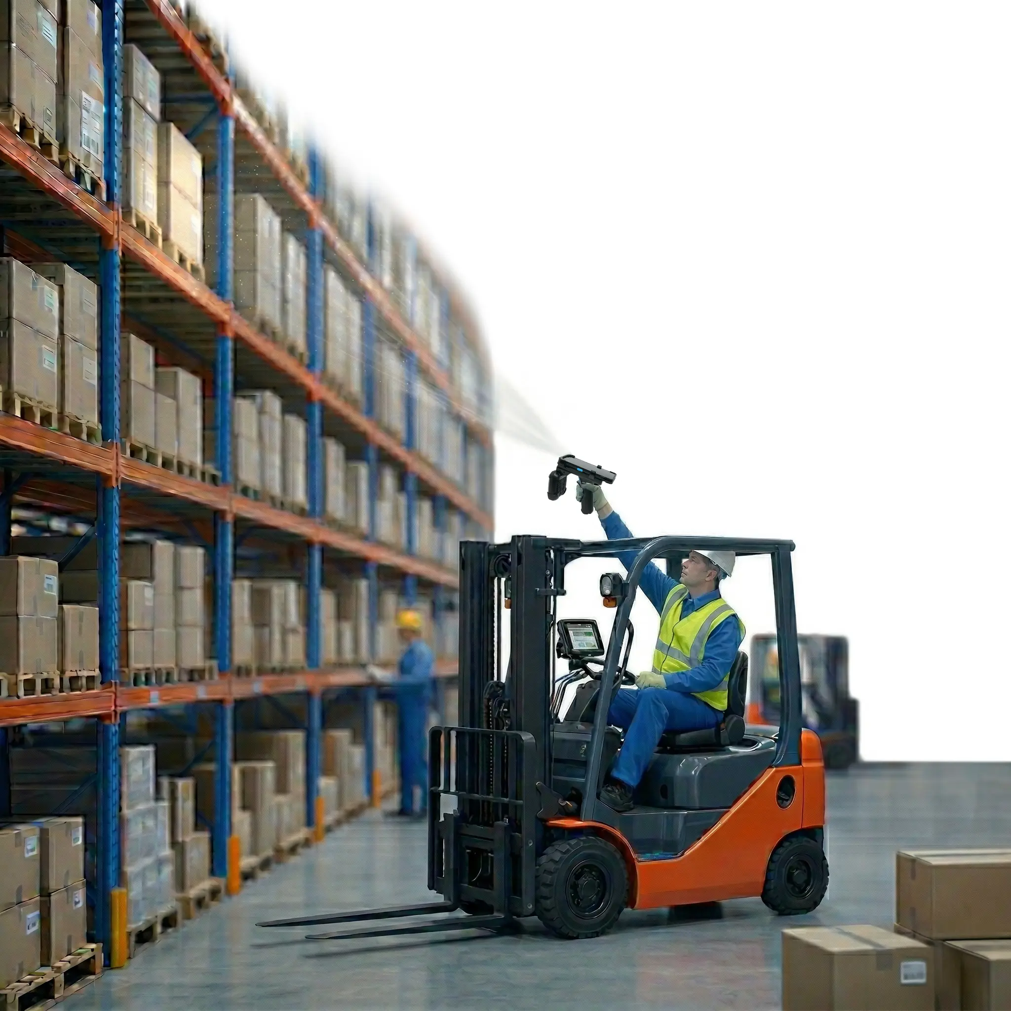 RG768 Plus Warehouse Scene